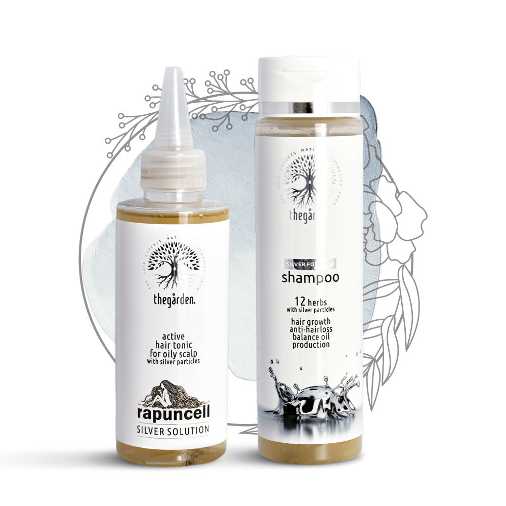 Zvýhodnený SILVER Basic Duo balíček (šampón a tonikum pre suché vlasy a rýchlo sa mastiacu vlasovú pokožku)