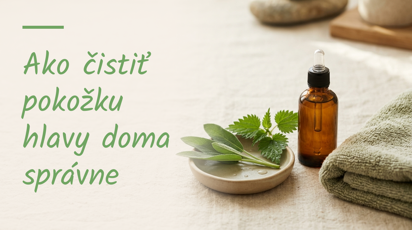 Ako čistiť pokožku hlavy doma správne