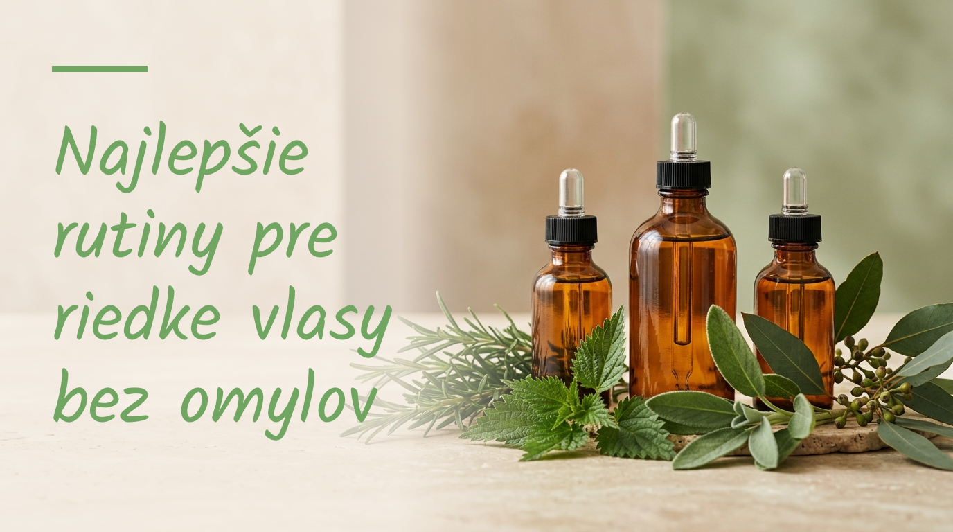 Najlepšie rutiny pre riedke vlasy bez omylov