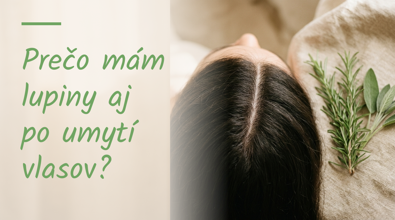 Prečo mám lupiny aj po umytí vlasov?
