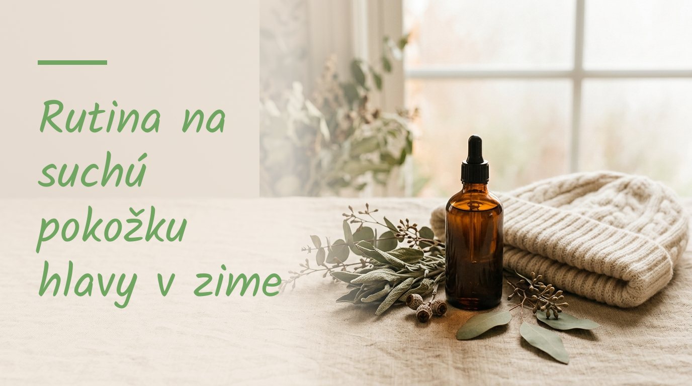 Rutina na suchú pokožku hlavy v zime