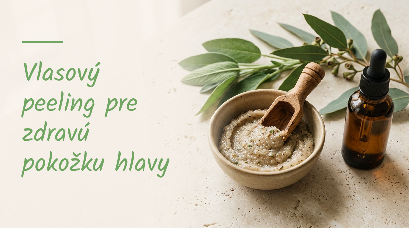 Vlasový peeling pre zdravú pokožku hlavy