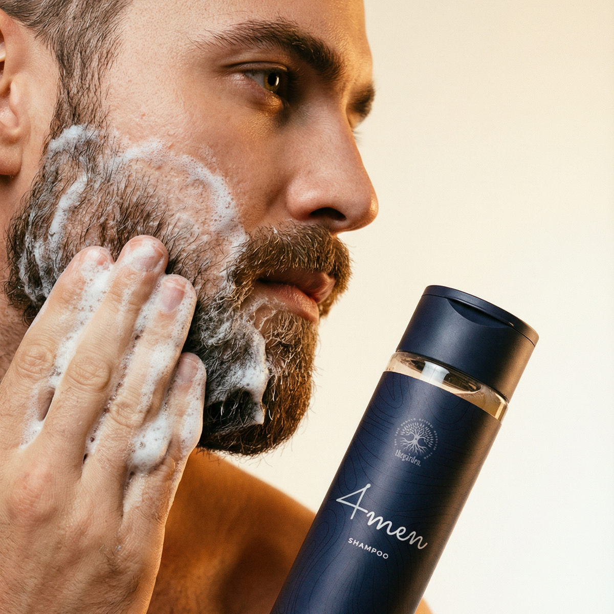 4MEN Hair & Beard Shampoo™ - pánsky vlasový šampón proti padaniu a rednutiu vlasov a brady