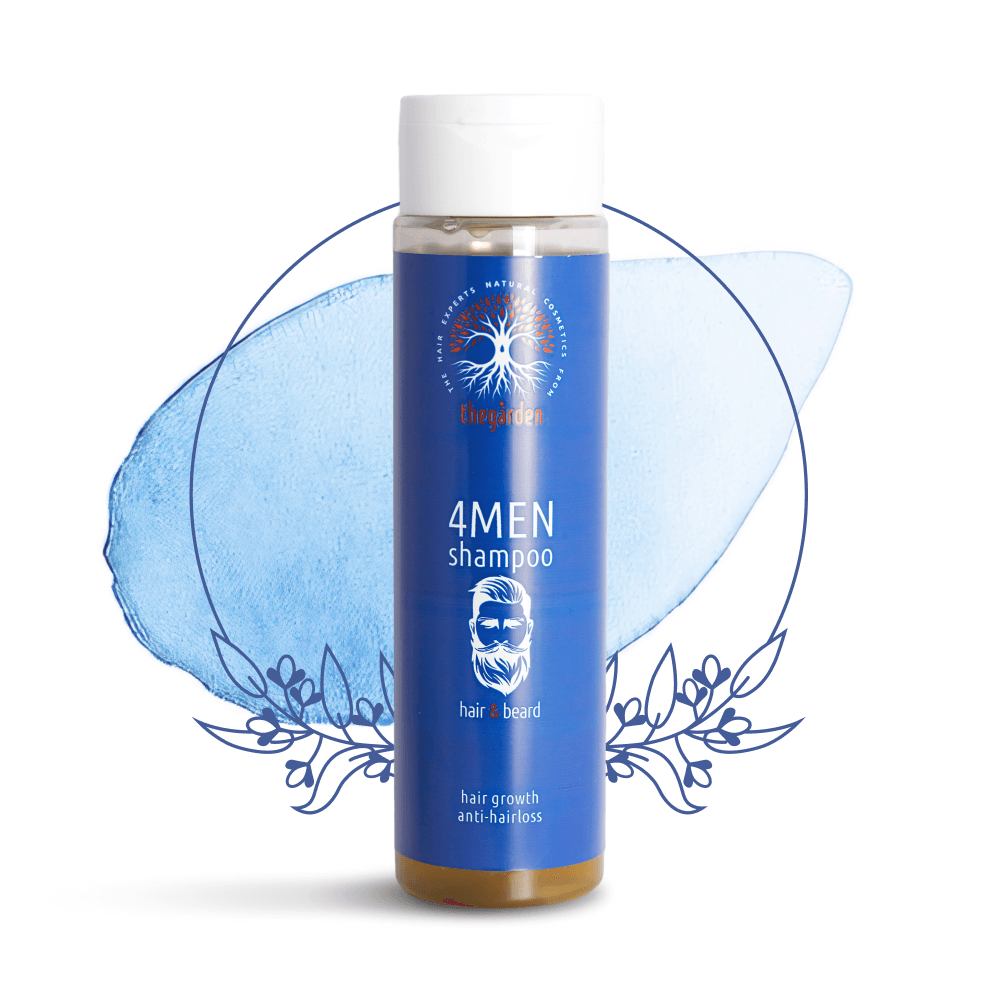 4MEN Hair & Beard Shampoo™-vlasový šampón pre vyčistenie a hydratáciu pokožky u pánov