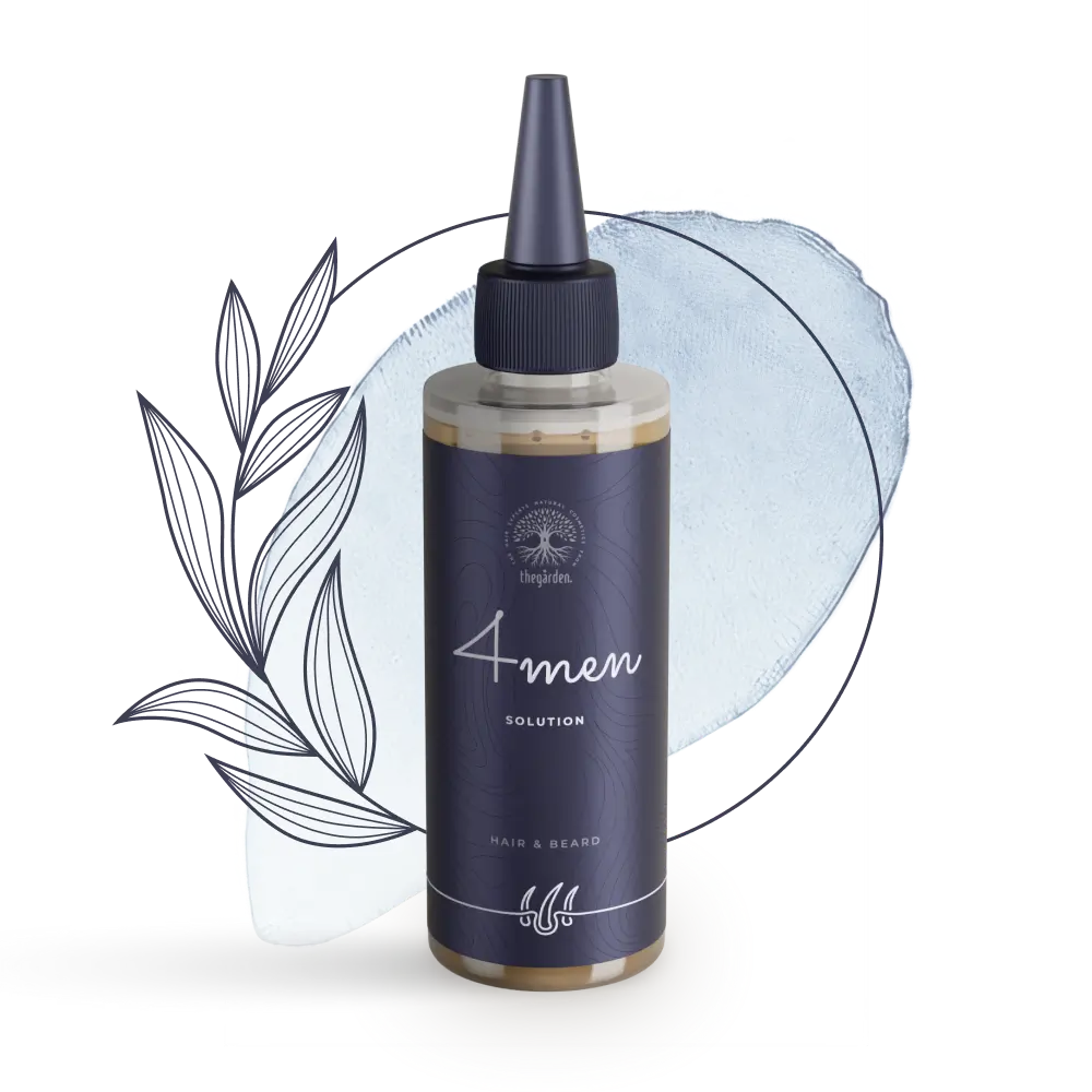 4MEN Solution Active Hair & Beard Tonic - vlasové tonikum proti padaniu a rednutiu vlasov a brady u pánov