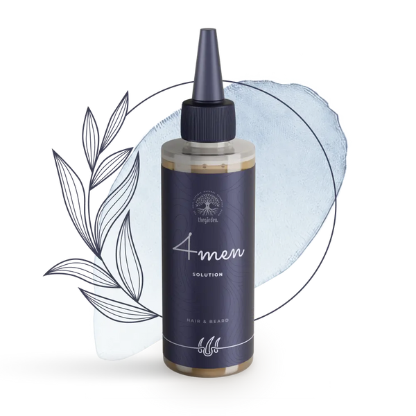 4MEN Solution Active Hair & Beard Tonic - vlasové tonikum proti padaniu a rednutiu vlasov a brady u pánov