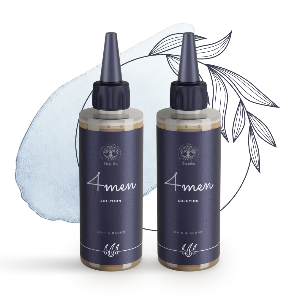 4MEN Solution Active Hair & Beard Tonic - vlasové tonikum proti padaniu a rednutiu vlasov a brady u pánov