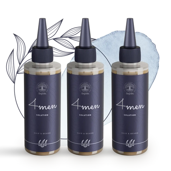 4MEN Solution Active Hair & Beard Tonic - vlasové tonikum proti padaniu a rednutiu vlasov a brady u pánov