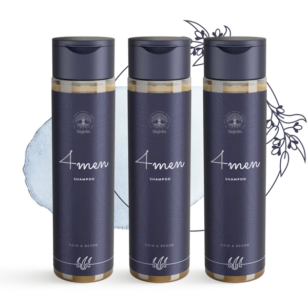 4MEN Hair & Beard Shampoo™ - pánsky vlasový šampón proti padaniu a rednutiu vlasov a brady