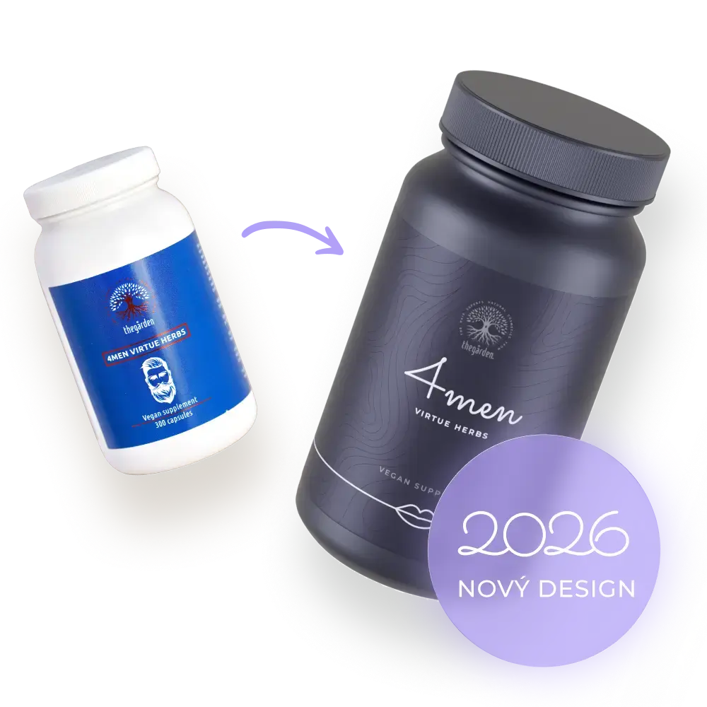 4MEN VIRTUE HERBS pre mužskú silu a vlasy