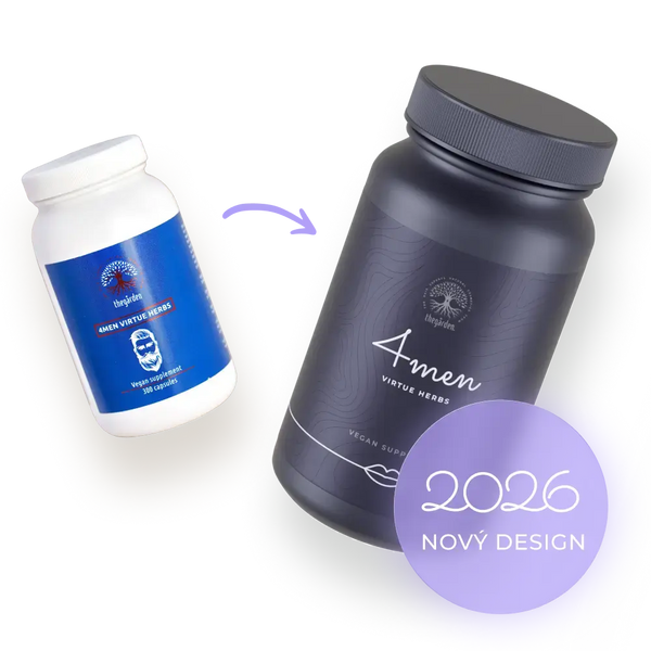 4MEN VIRTUE HERBS pre mužskú silu a vlasy