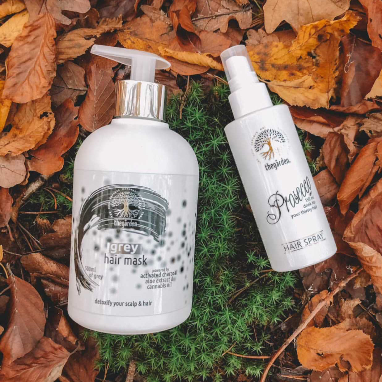 Detox Duo - čistiaca sada pre hĺbkovú detoxikáciu vlasovej pokožky a vlasy bez vodného kameňa - The Garden - expertnavlasy.sk