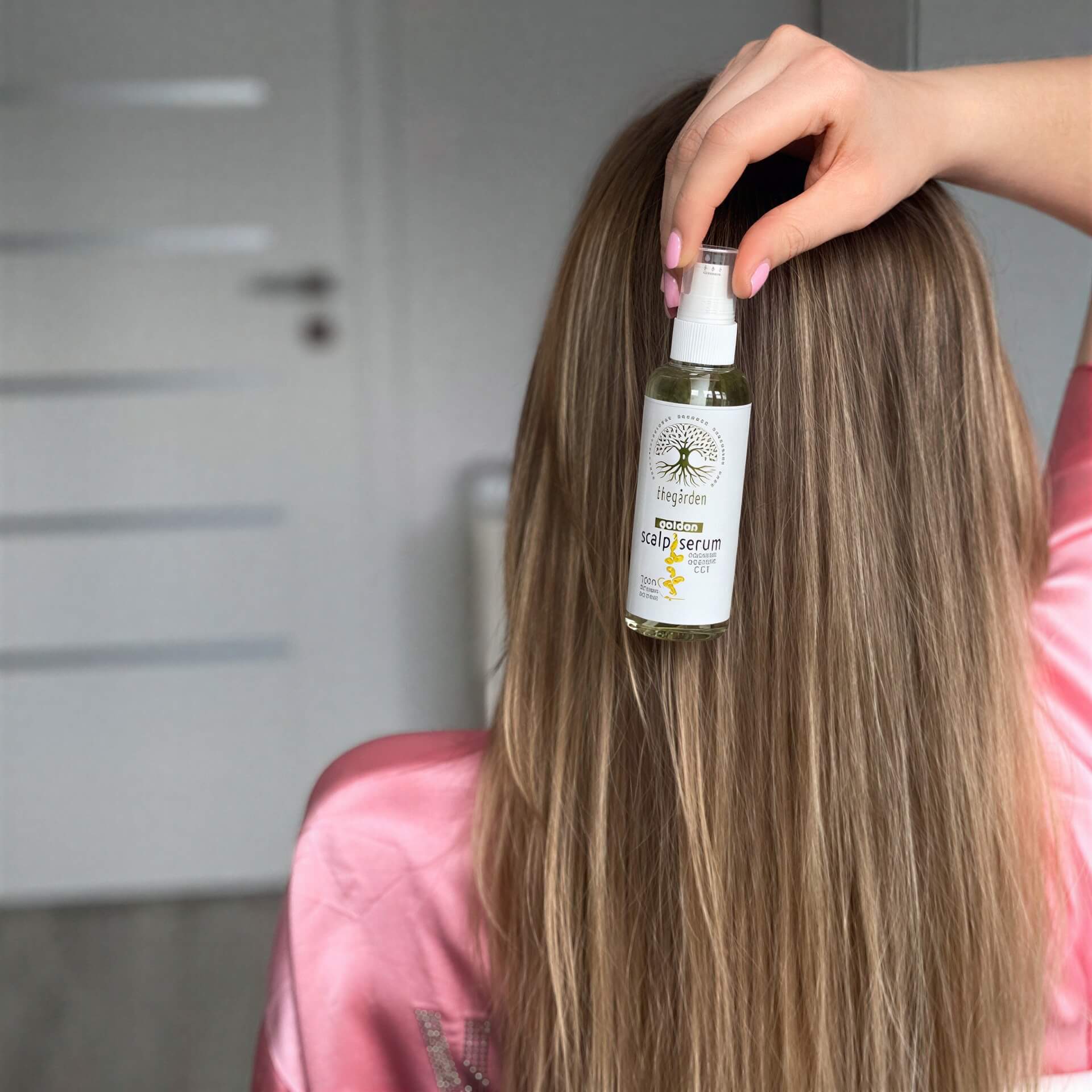 GOLDEN Scalp Serum™-pre upokojenie suchej, svrbivej, podráždenej či citlivej vlasovej pokožky - The Garden - expertnavlasy.sk