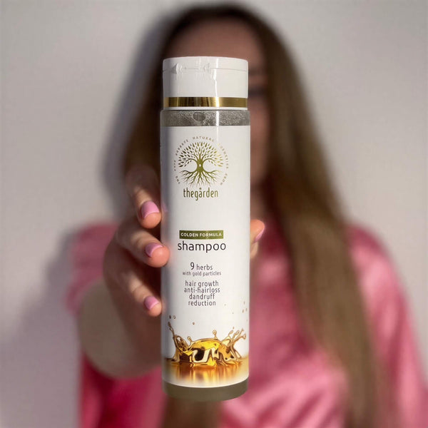 GOLDEN Basic Duo-tonikum a šampón pre aktiváciu korienkov a vyčistenie vlasovej pokožky - The Garden - expertnavlasy.sk