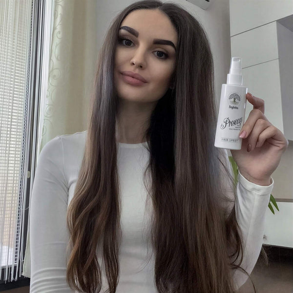 Hair Prosecco Spray™ - unikátny vlasový sprej pre väčší objem, nadýchanejšie a lesklejšie vlasy - The Garden - expertnavlasy.sk