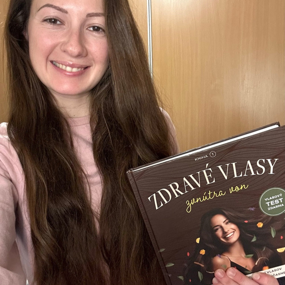 kniha Zdravé vlasy zvnútra von, Prvá slovenská kniha o prístupe ku vlasovm zvonku aj zvnútra súčasne