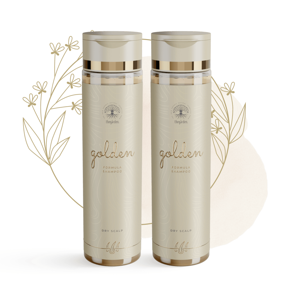 GOLDEN Formula Shampoo - šampón pre vyčistenie a hydratáciu suchej pokožky - The Garden - expertnavlasy.sk