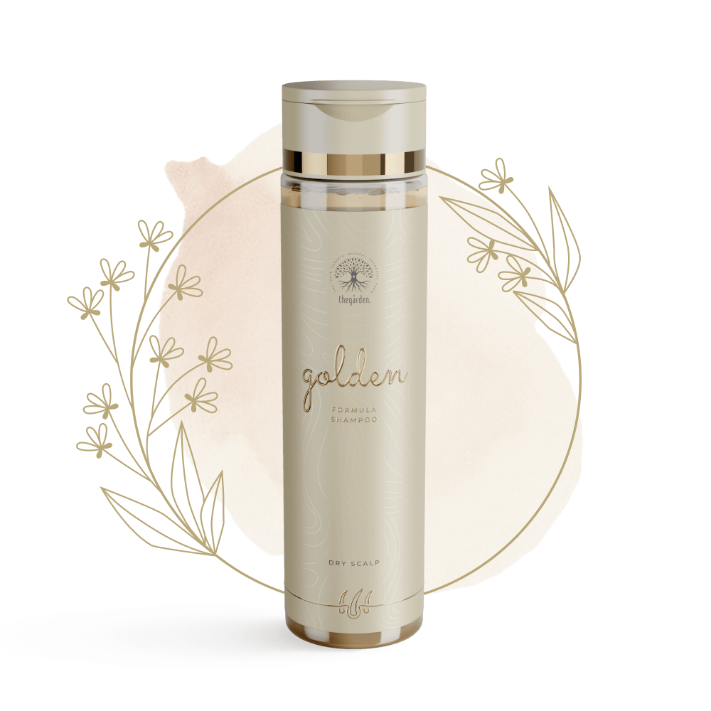 GOLDEN Formula Shampoo - šampón pre vyčistenie a hydratáciu suchej pokožky - The Garden - expertnavlasy.sk