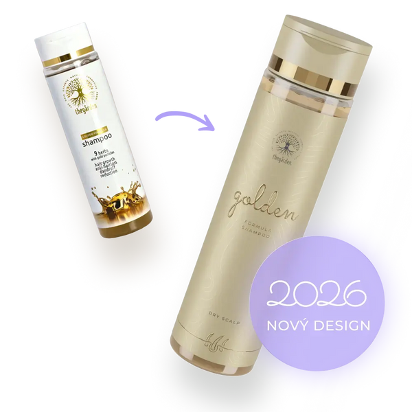 GOLDEN Formula Shampoo - šampón pre vyčistenie a hydratáciu suchej pokožky - The Garden - expertnavlasy.sk