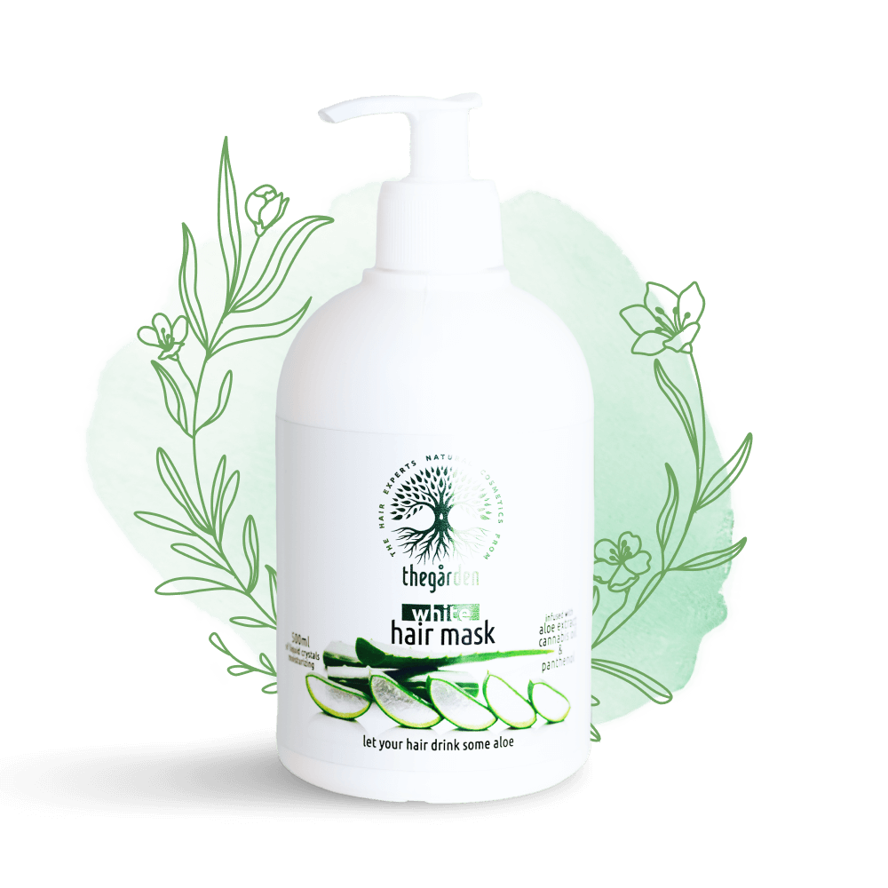 WHITE HAIR MASK hydratačný wash-out kondicionér