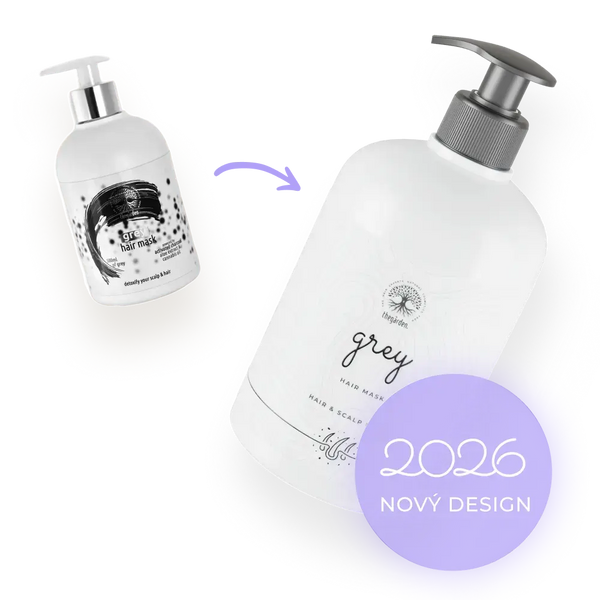 GREY HAIR MASK čistiacia maska s aktívnym uhlím