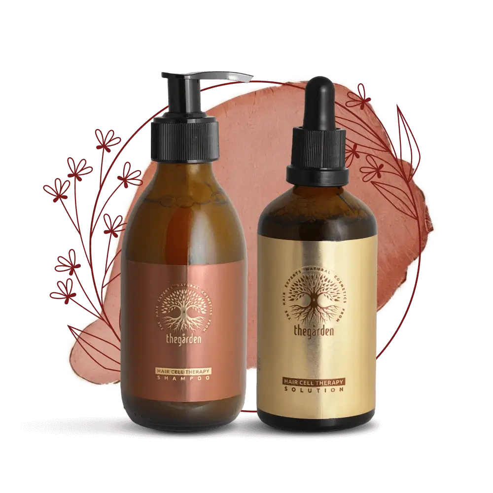 Haircell Therapy - vlasové tonikum a šampon na rast a proti vypadávaniu vlasov - The Garden - expertnavlasy.sk