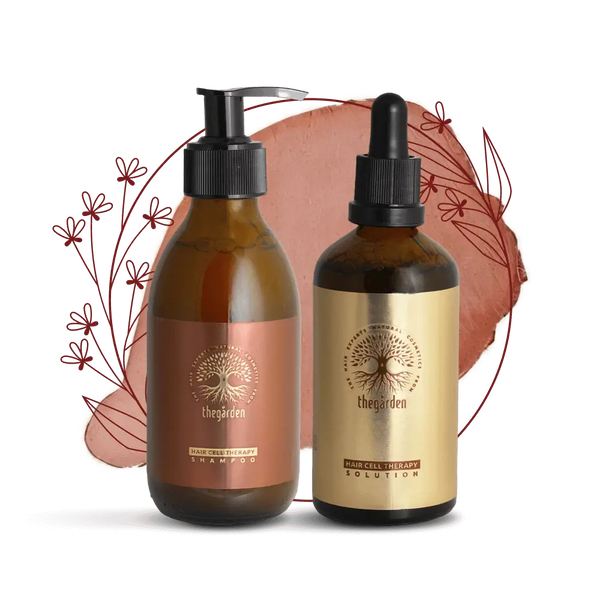 Haircell Therapy - vlasové tonikum a šampon na rast a proti vypadávaniu vlasov - The Garden - expertnavlasy.sk
