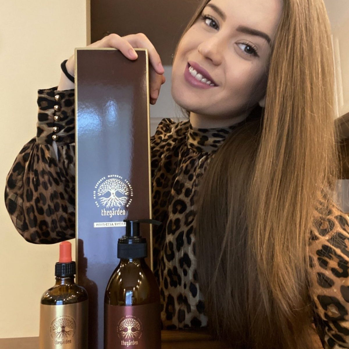 Haircell Therapy - vlasové tonikum a šampon na rast a proti vypadávaniu vlasov - The Garden - expertnavlasy.sk