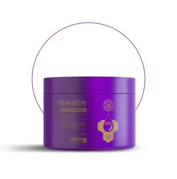 DuoLife PRO KERATIN Hair Complex Conditioner - vlasový kondicionér na suché a zničené vlasy s rozštiepenými končekmi - The Garden - expertnavlasy.sk
