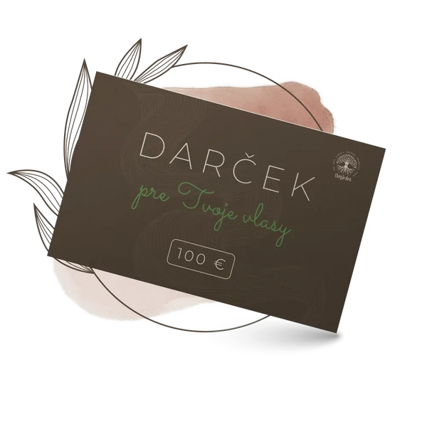 Darcekovy poukaz The GARDEN v hodnote 100 eur na vlasovu kozmetiku