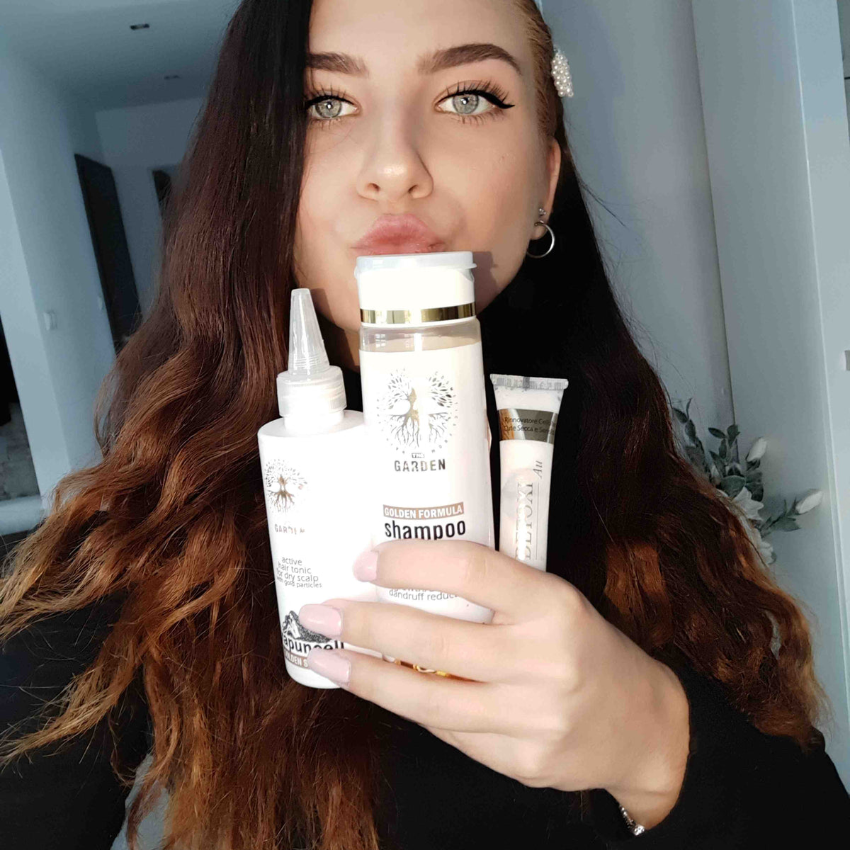 GOLDEN Formula Shampoo - šampón pre vyčistenie a hydratáciu suchej pokožky - The Garden - expertnavlasy.sk