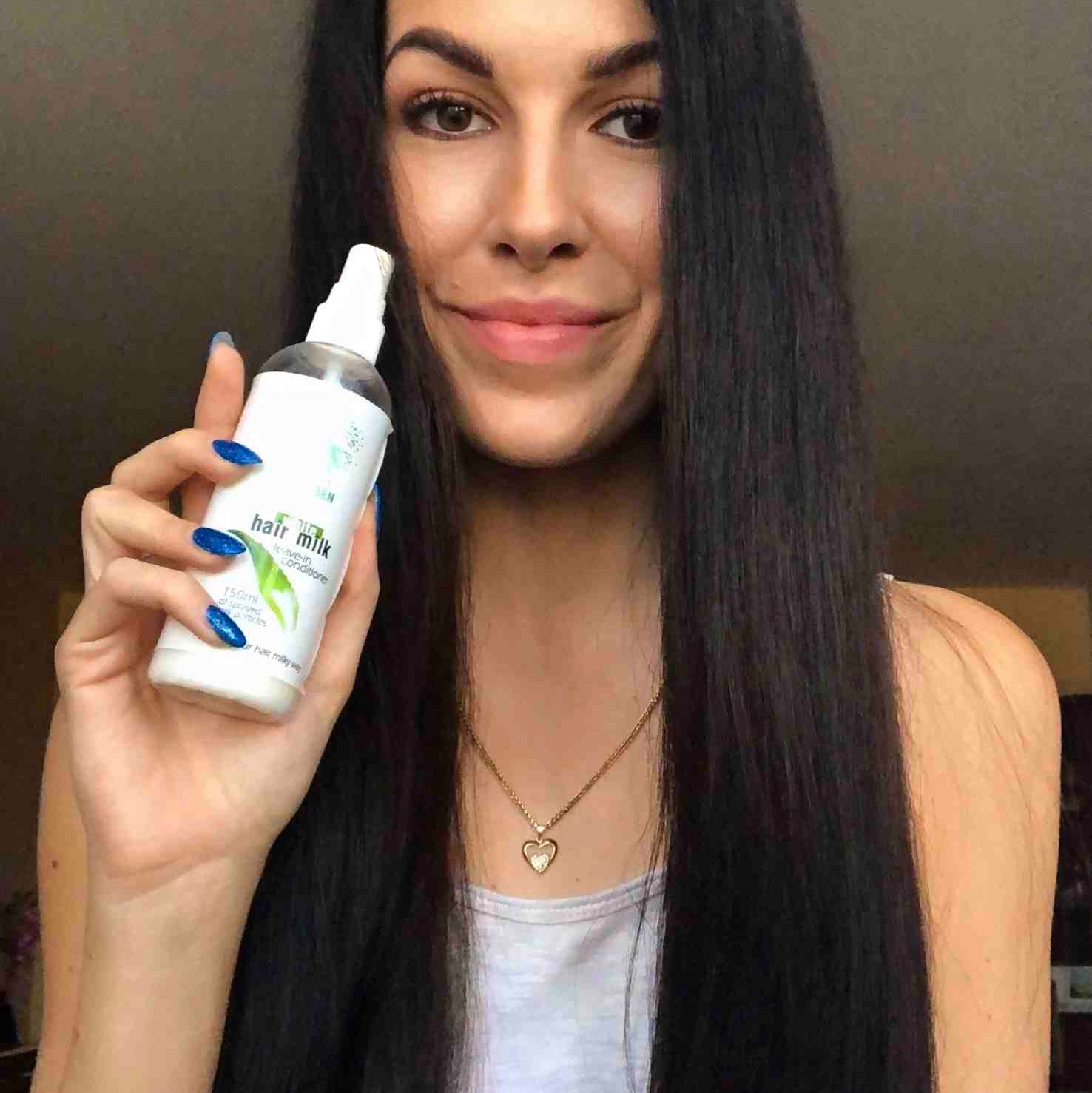 WHITE Hair Milk™-vlasové mlieko na matné, suché, jemné a lámavé vlasy s účinkom hydratácie a regenerácie - The Garden - expertnavlasy.sk