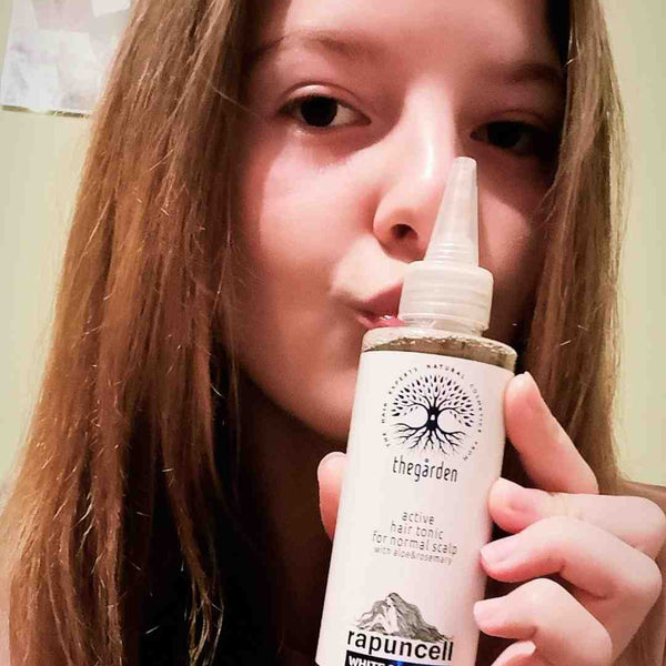Rapuncell WHITE Solution™-vlasové tonikum pre aktiváciu korienkov normálnej vlasovej pokožky - The Garden - expertnavlasy.sk