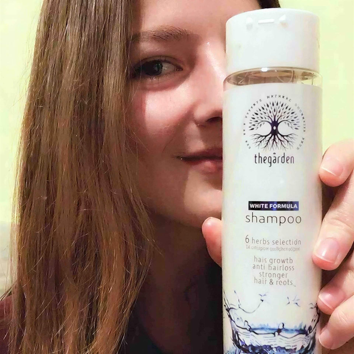 WHITE Formula Shampoo™-vlasový šampón pre vyčistenie a hydratáciu normálnej pokožky - The Garden - expertnavlasy.sk