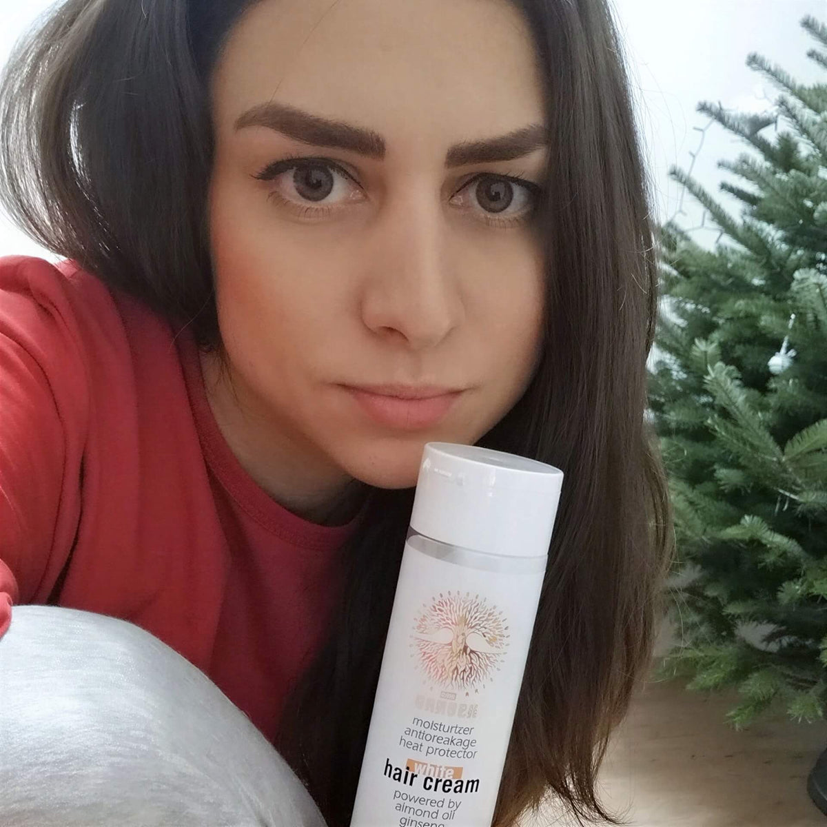 White Hair Cream - ochránca vlasov pred žehlením, slnkom, lámaním vlasov a končekov - The Garden - expertnavlasy.sk
