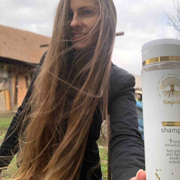 GOLDEN Formula Shampoo - šampón pre vyčistenie a hydratáciu suchej pokožky - The Garden - expertnavlasy.sk