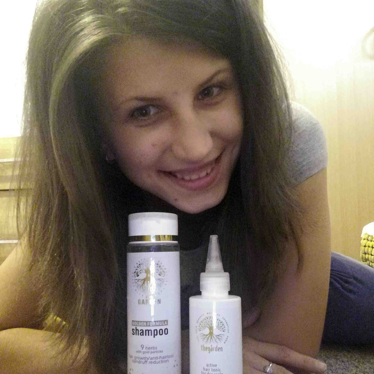 GOLDEN Formula Shampoo - šampón pre vyčistenie a hydratáciu suchej pokožky - The Garden - expertnavlasy.sk