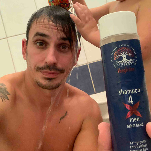 4MEN Hair & Beard Shampoo™ - pánsky vlasový šampón proti padaniu a rednutiu vlasov a brady