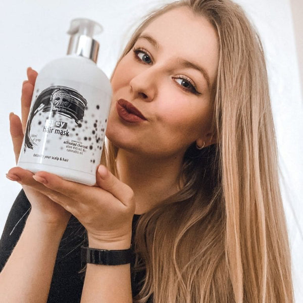 Grey Hair Mask™-vlasová maska pre hĺbkovú detoxikáciu vlasov a vlasovej pokožky - The Garden - expertnavlasy.sk