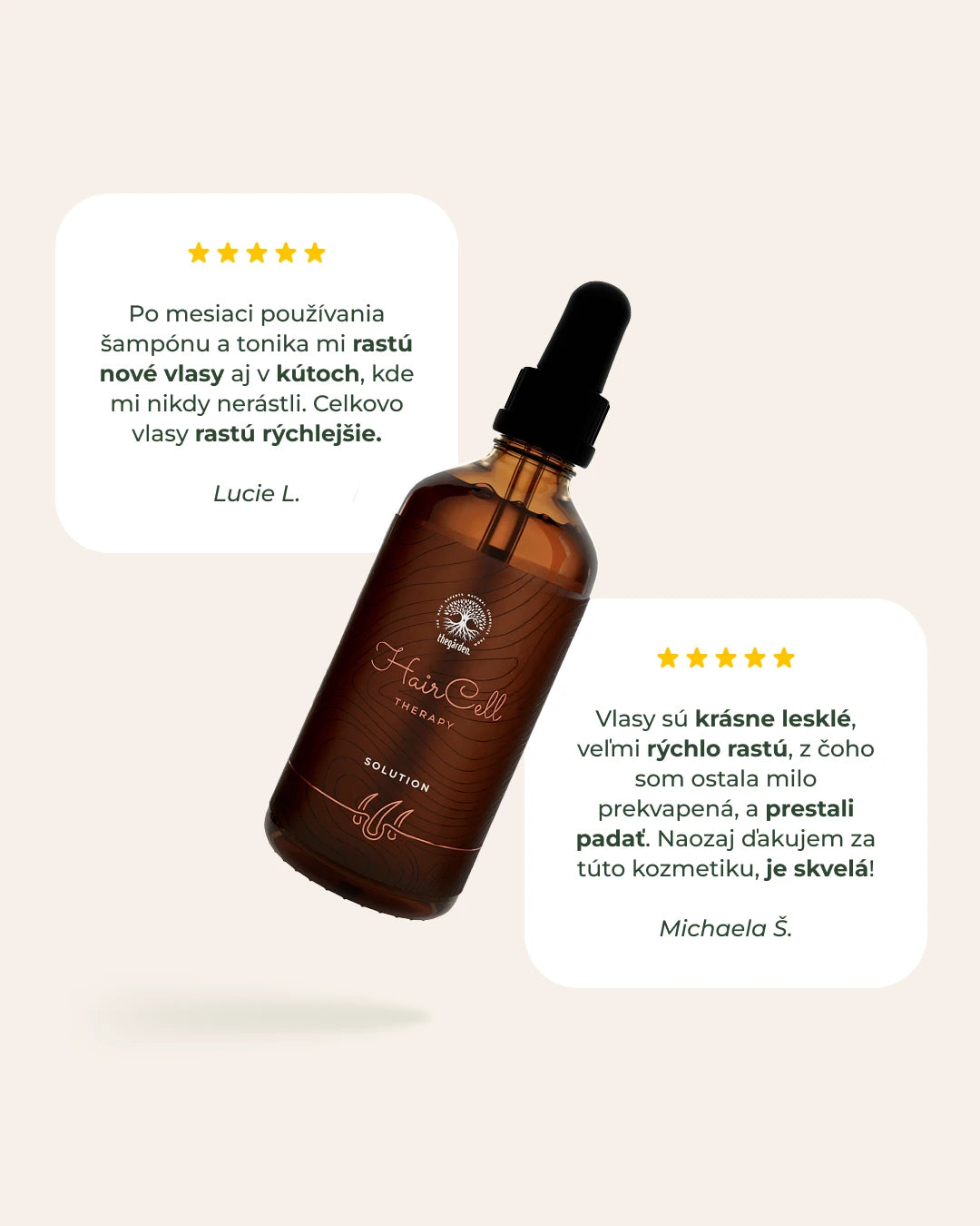 HairCell Therapy ULTRA - sada proti padaniu vlasov na rast vlasov