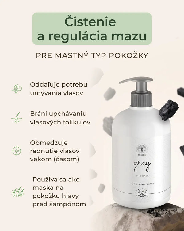 DETOX DUO pre čisté vlasy aj pokožku