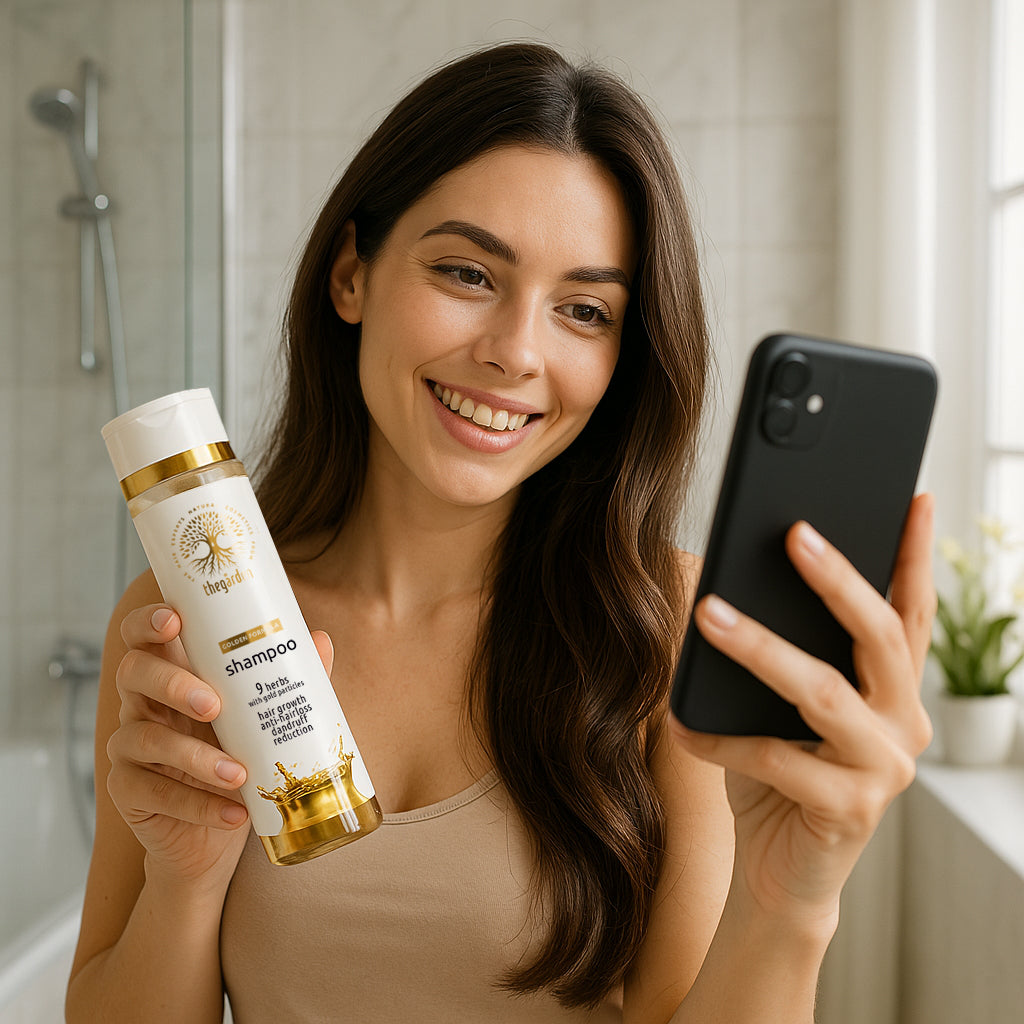 GOLDEN Formula Shampoo - šampón pre vyčistenie a hydratáciu suchej pokožky - The Garden - expertnavlasy.sk