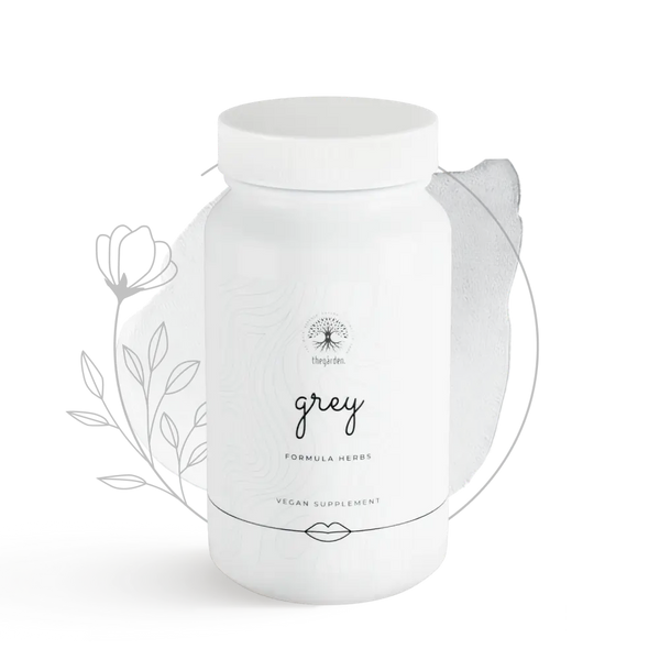 GREY Formula Herbs - bylinný doplnok proti šediveniu vlasov, reštart pigmentácie, obnova pôvodnej farby vlasov