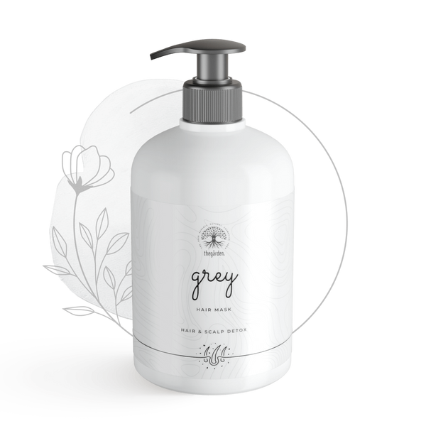 GREY HAIR MASK čistiacia maska s aktívnym uhlím