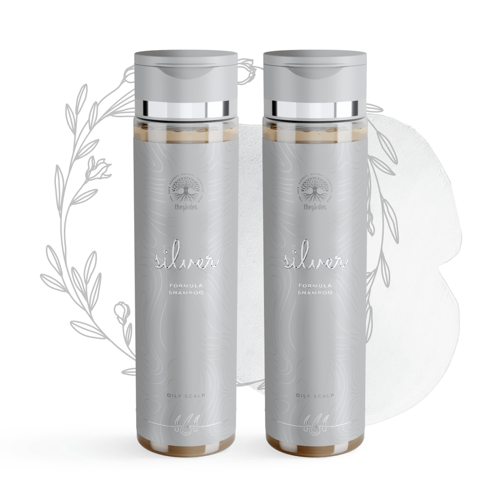 SILVER Formula Shampoo 2 kusy vyhodne balenie sampon pre mastnu pokozku