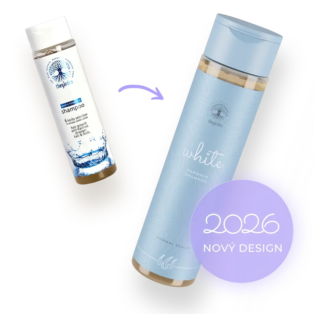 WHITE Formula Shampoo™-vlasový šampón pre vyčistenie a hydratáciu normálnej pokožky - The Garden - expertnavlasy.sk