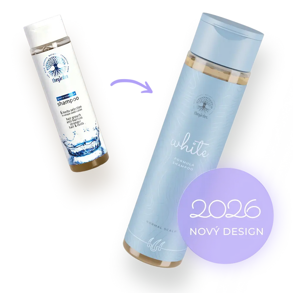 WHITE Formula Shampoo™-vlasový šampón pre vyčistenie a hydratáciu normálnej pokožky - The Garden - expertnavlasy.sk