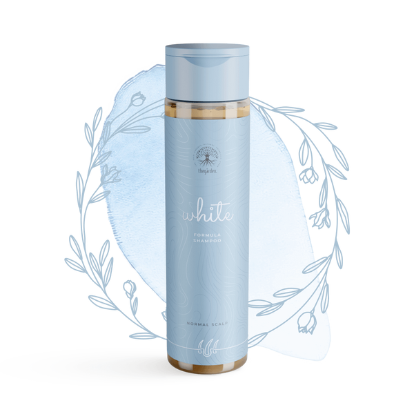 WHITE Formula Shampoo™-vlasový šampón pre vyčistenie a hydratáciu normálnej pokožky - The Garden - expertnavlasy.sk