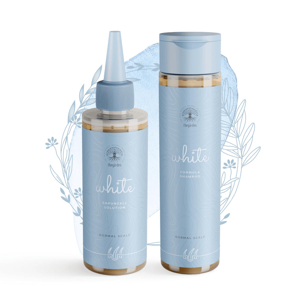 WHITE BASIC DUO - sada pre normálny typ vlasovej pokožky, šampón a tonikum pre normálne vlasy