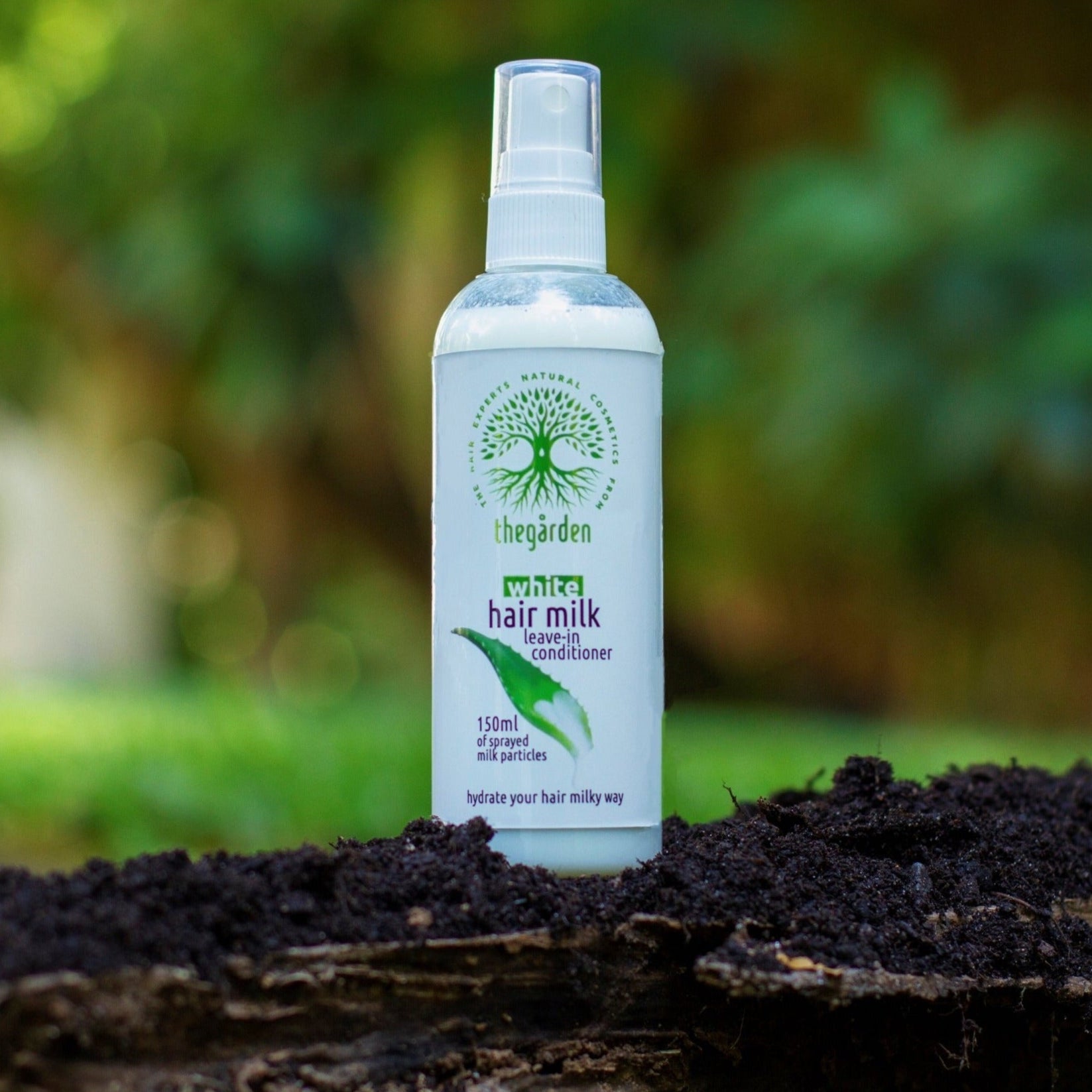 WHITE Hair Milk™-vlasové mlieko na matné, suché, jemné a lámavé vlasy s účinkom hydratácie a regenerácie - The Garden - expertnavlasy.sk